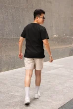 MOZIGO 100% Pure Cotton Classic Fit Solid Half T-Shirt for Men - Image 2