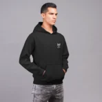 MOZIGO Men's DEMON SLAYER 20 Graphic Printed Draw Hood, Kangaroo Pocket, Ribbed Hem Regular Fit (Black) - Image 5