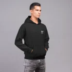 MOZIGO Men's DEMON SLAYER 21 Graphic Printed Draw Hood, Kangaroo Pocket, Ribbed Hem Regular Fit (Black) - Image 5