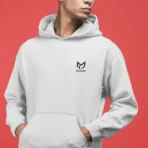 MOZIGO Men’s DRAGON BALL-29 Graphic Printed Draw Hood, Kangaroo Pocket, Ribbed Hem Regular Fit (White) - Image 2